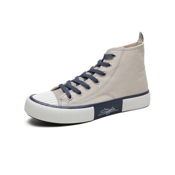 Top Canvas Trendy Shoes Fashion Casual Men Women Unisex Sneakers Canvas Vulcanized Shoes-s211